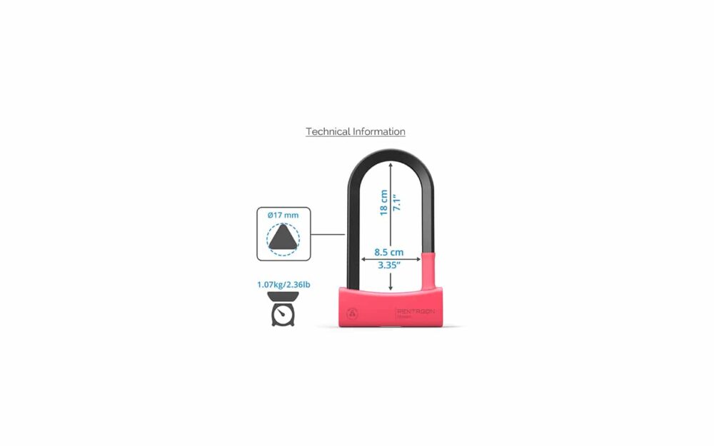 Seatylock Mason Red 180 Product 6